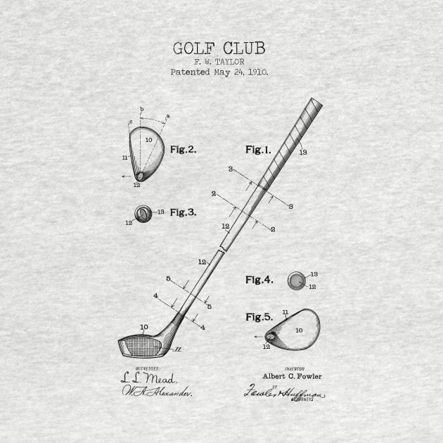GOLF CLUB patent by Dennson Creative